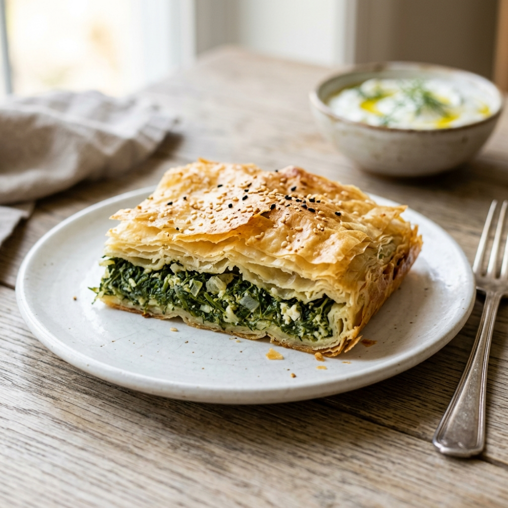Ispanaklı Börek