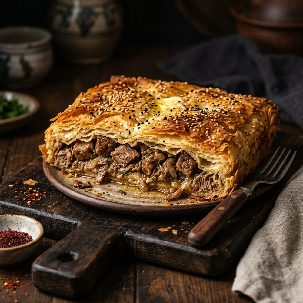 Kavurmalı Börek