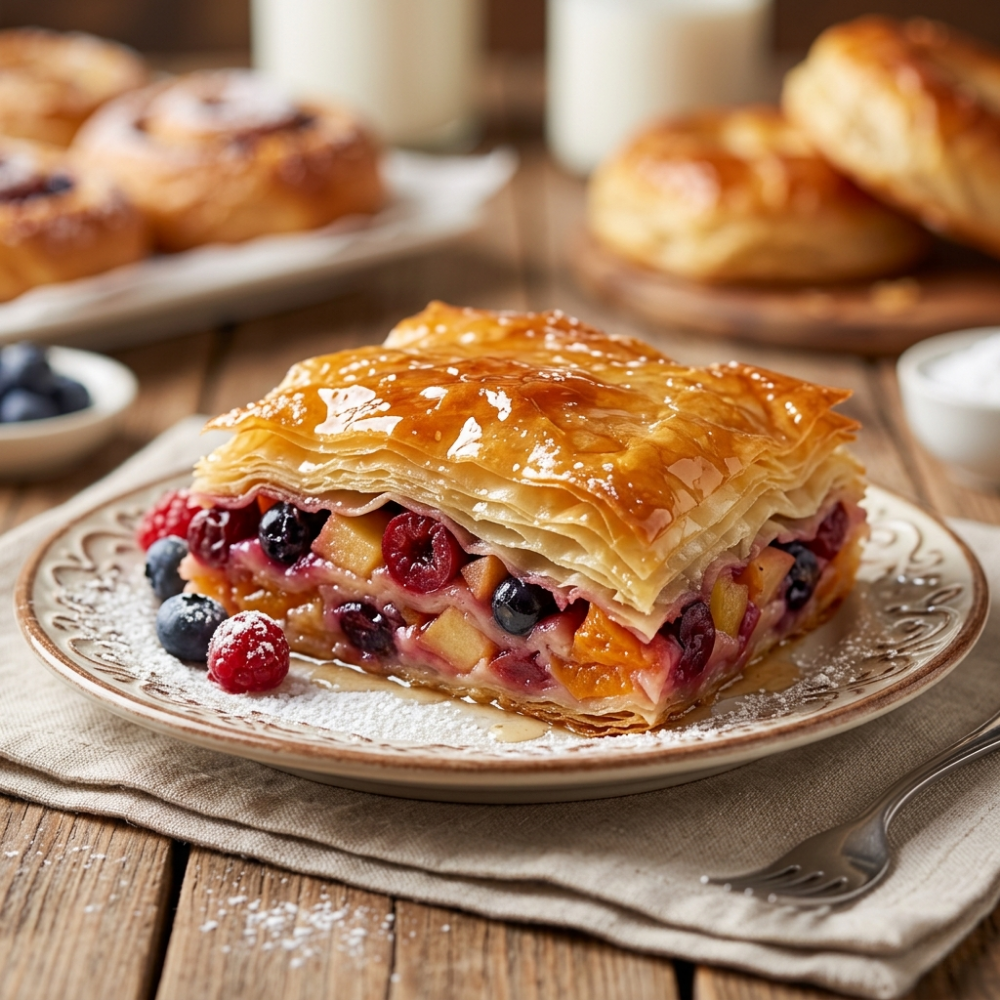 Meyveli Tatlı Börek